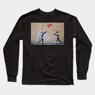 Banksy No Ball Games Long Sleeve T-Shirt